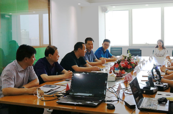 Dengfeng leaders come to visit the company