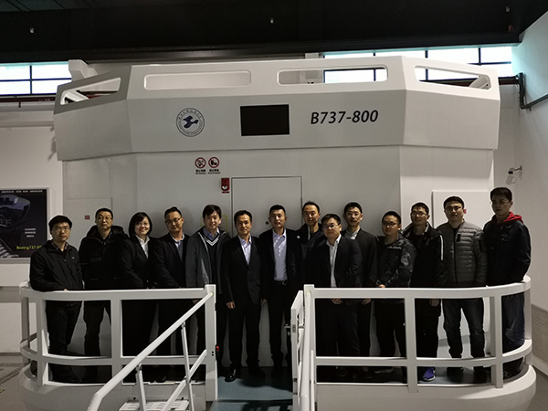 Boeing 737 has successfully developed the first 737D flight simulator system in China