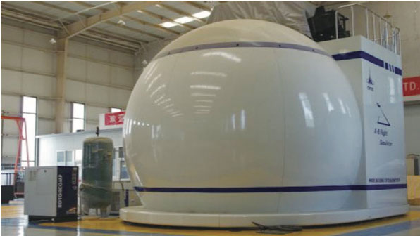 K 8 flight ejection simulator for Namibia